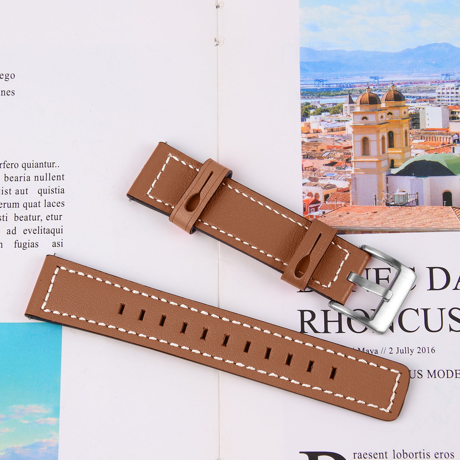 20mm Universal Watch Strap for Garmin Vivomove Luxe Garminmove Luxe Cowhide Leather Wrist Band Replacement Watchband 20mm Universal Watch Strap for Garmin Vivomove Luxe Garminmove Luxe Cowhide Leather Wrist Band Replacement Watchband